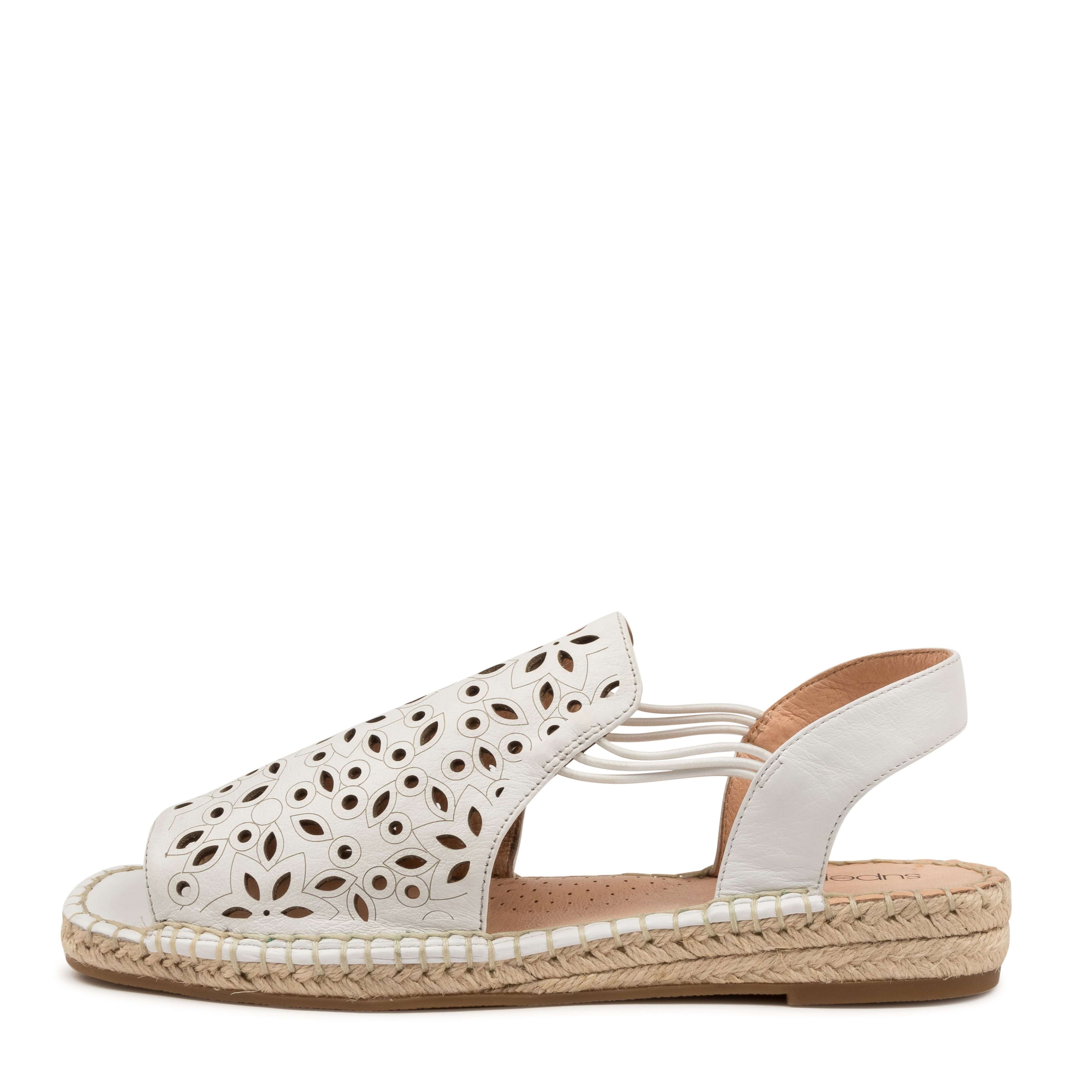 PRETTIE WHITE LEATHER