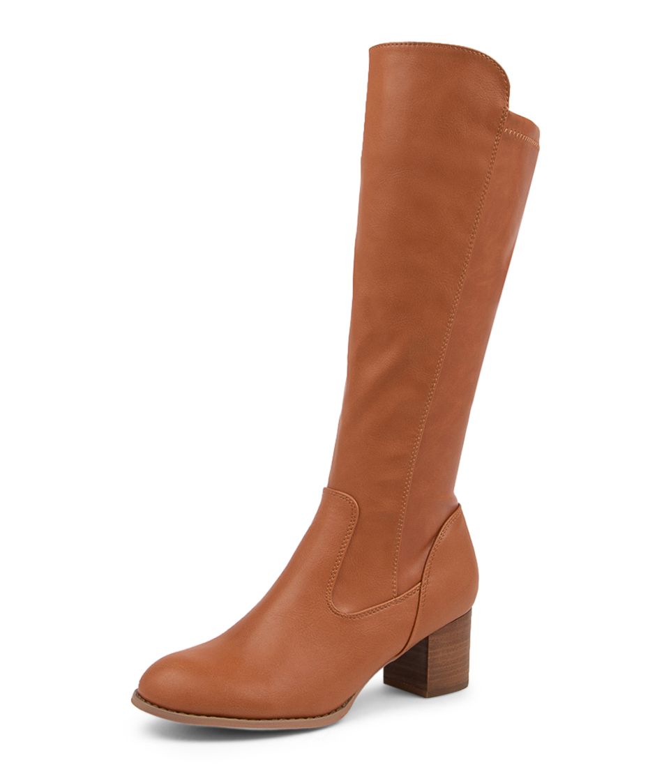 Juddy Tan Knee High Boots