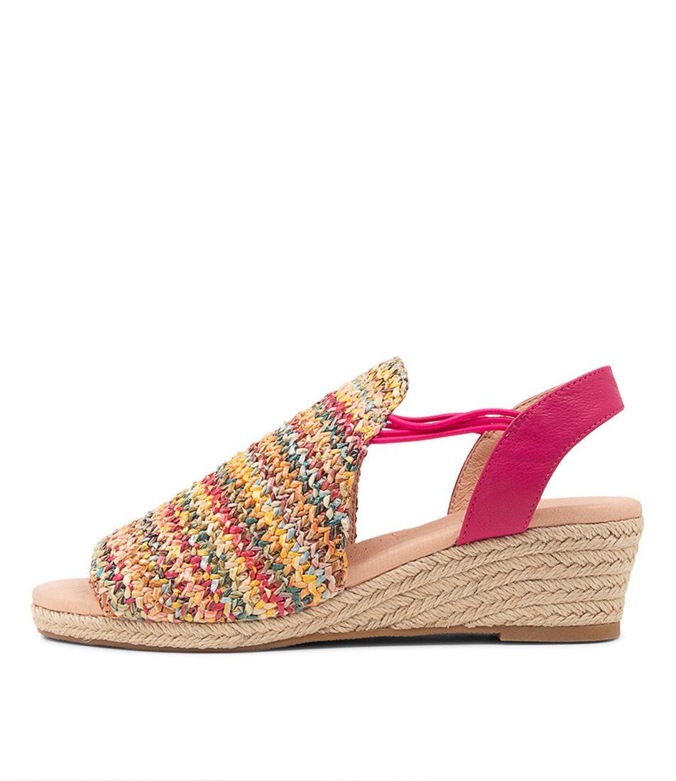 Hutchens Fuchsia Multi Espadrilles