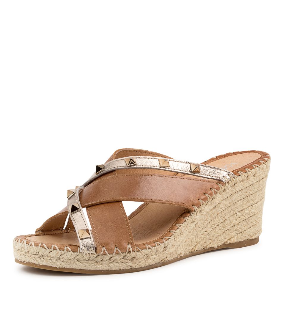 GUGUL TO TAN CHAMPAGNE LEATHER