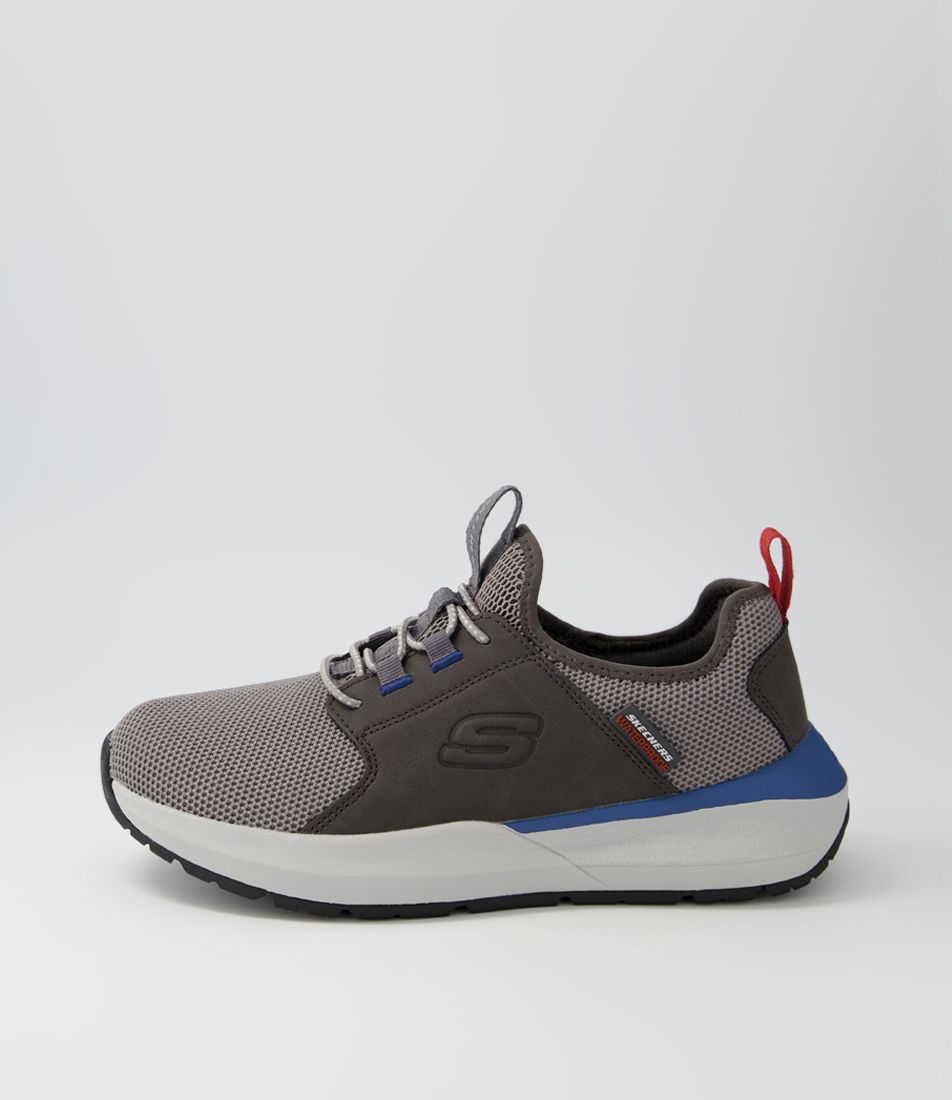 Neville Grey Mesh Sneakers