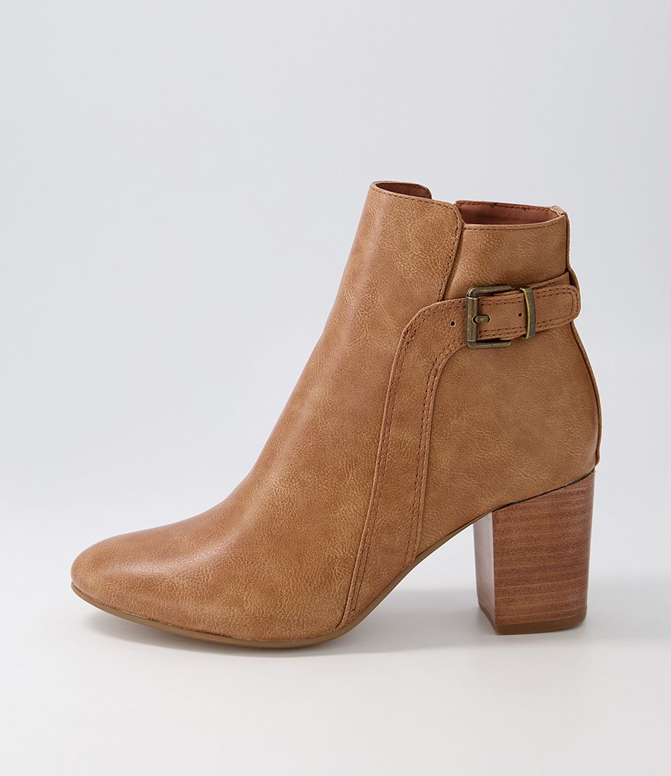 Mcbeth Taupe Ankle Boots