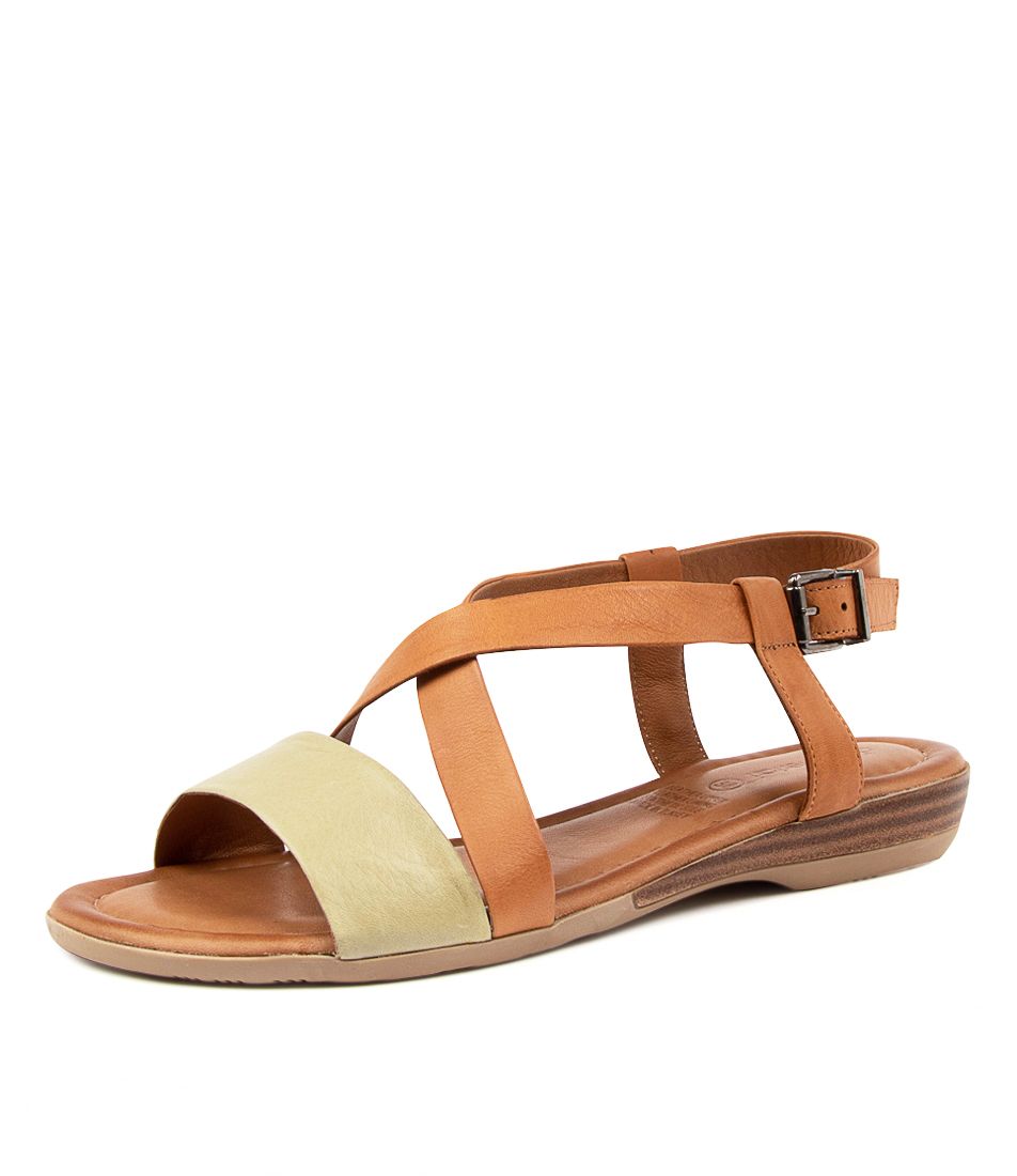 AILANI KHAKI-TAN LEATHER