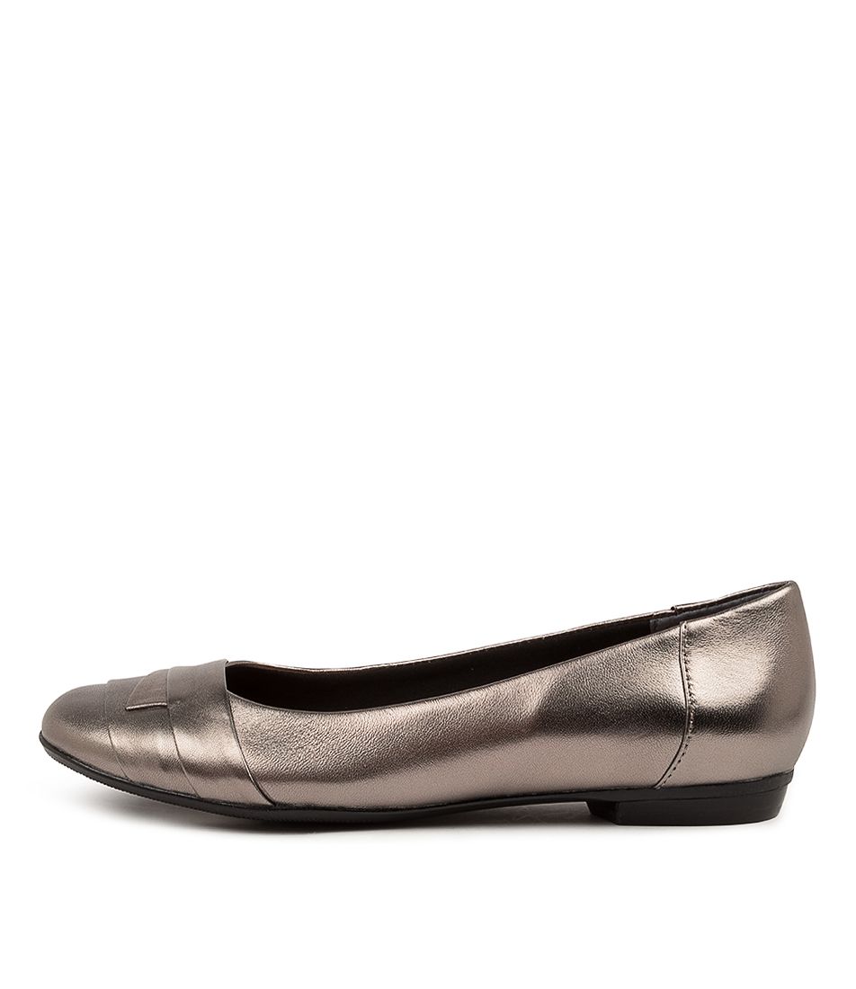 CLAUDEA PEWTER LEATHER