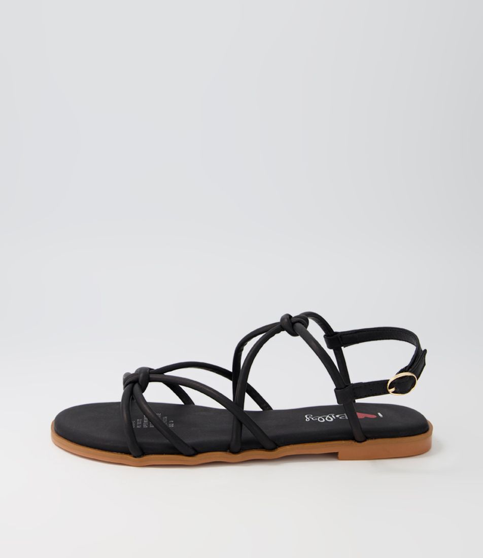 Slindo Black Sandals