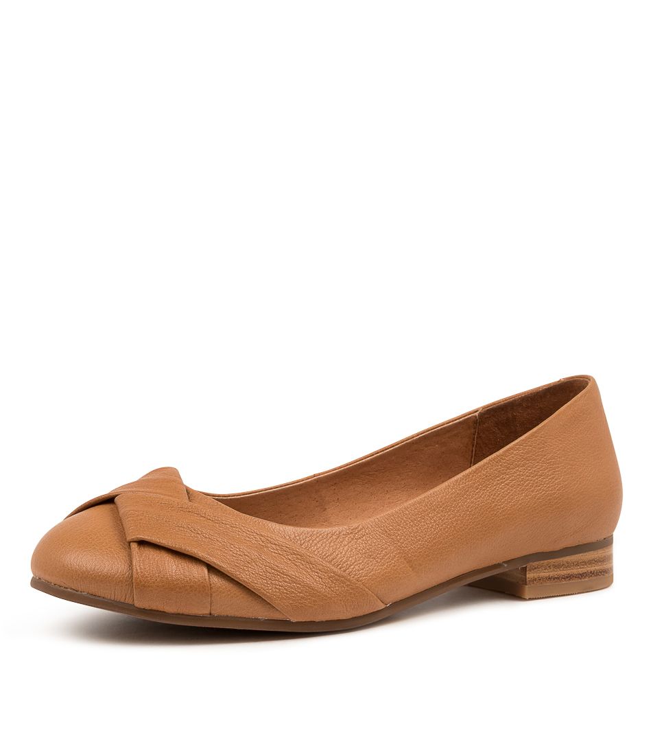 KSPERRY DK TAN LEATHER