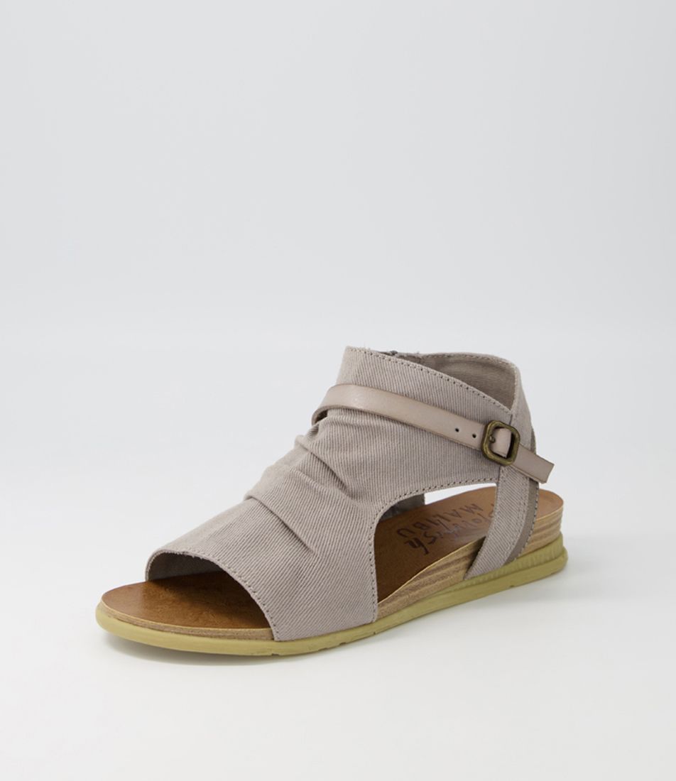 Burn Smokey Canvas Sandals