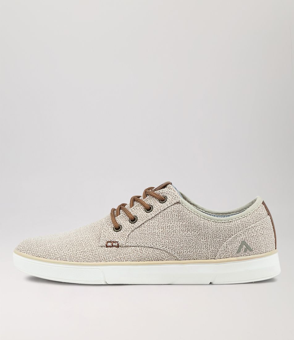 Albatross Mw Natural Weave Canvas Sneakers