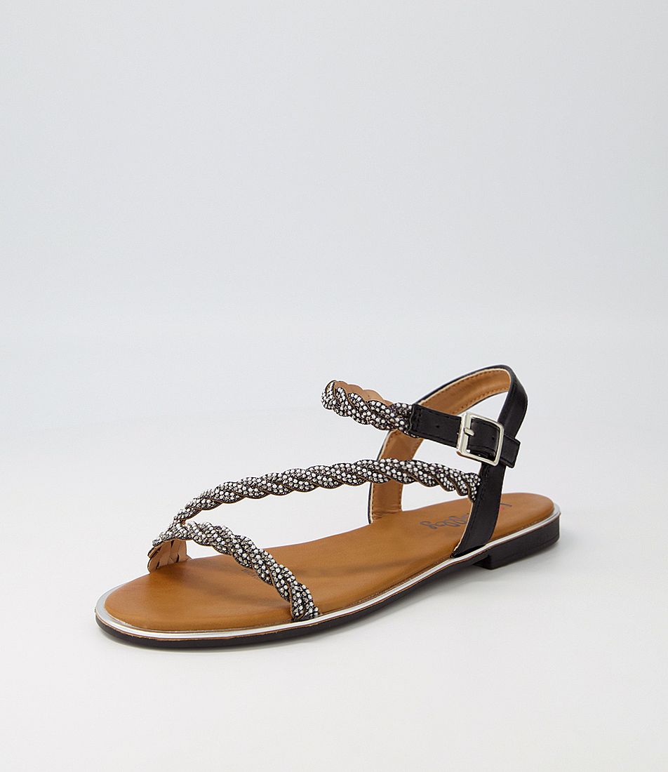 Ezzi Black Sandals