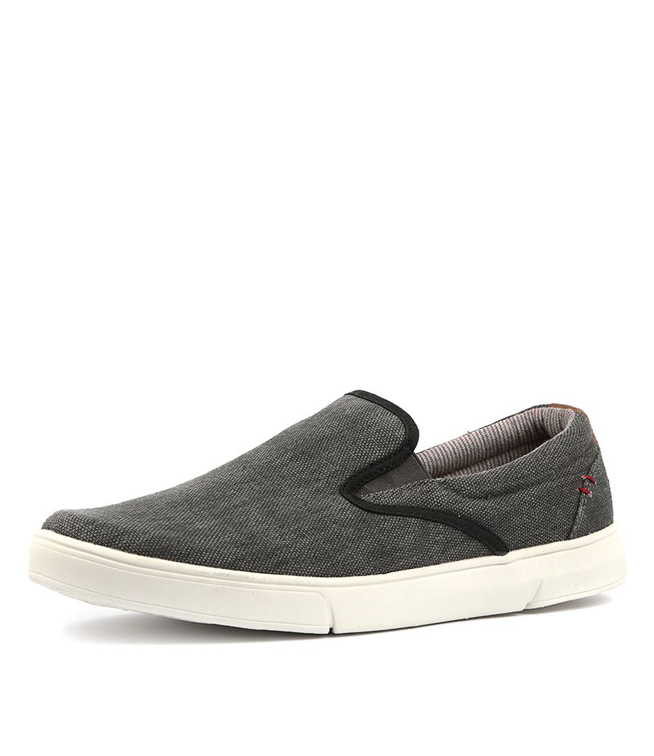 Aerial Grey Canvas Sneakers