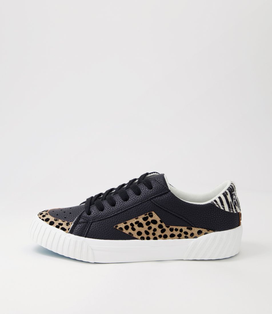 Willa Black Multi Mix Sneakers