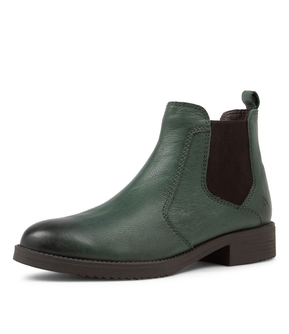 Quake Forest Leather Chelsea Boots