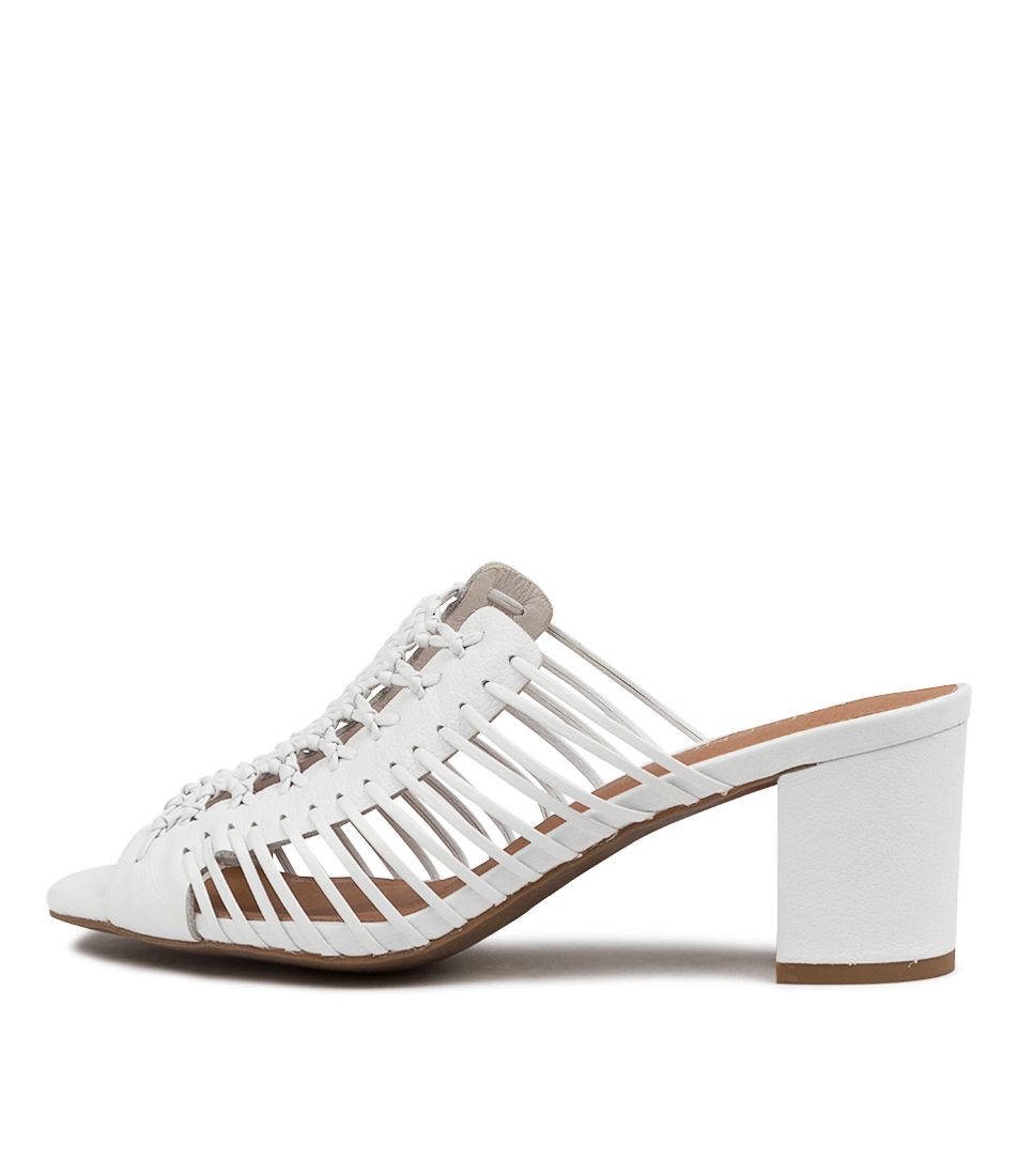 GNETTA WHITE LEATHER