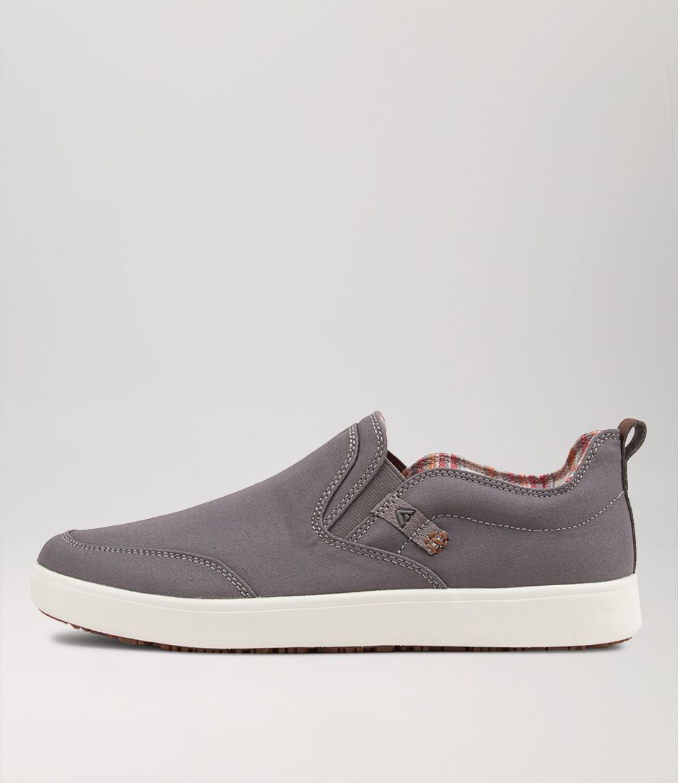 Nano Grey Canvas Sneakers