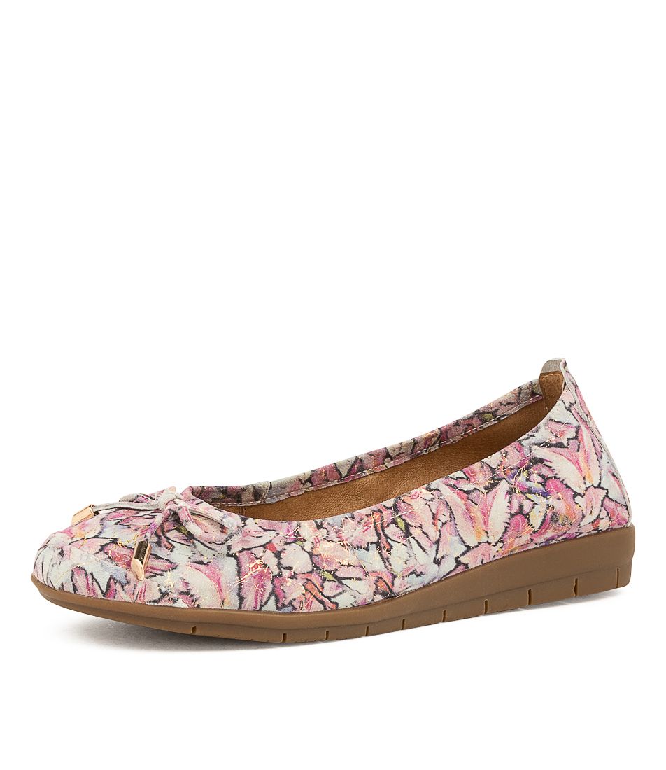 FLEX3 BLUSH BOTANIC SUEDE BALLET FLATS GS