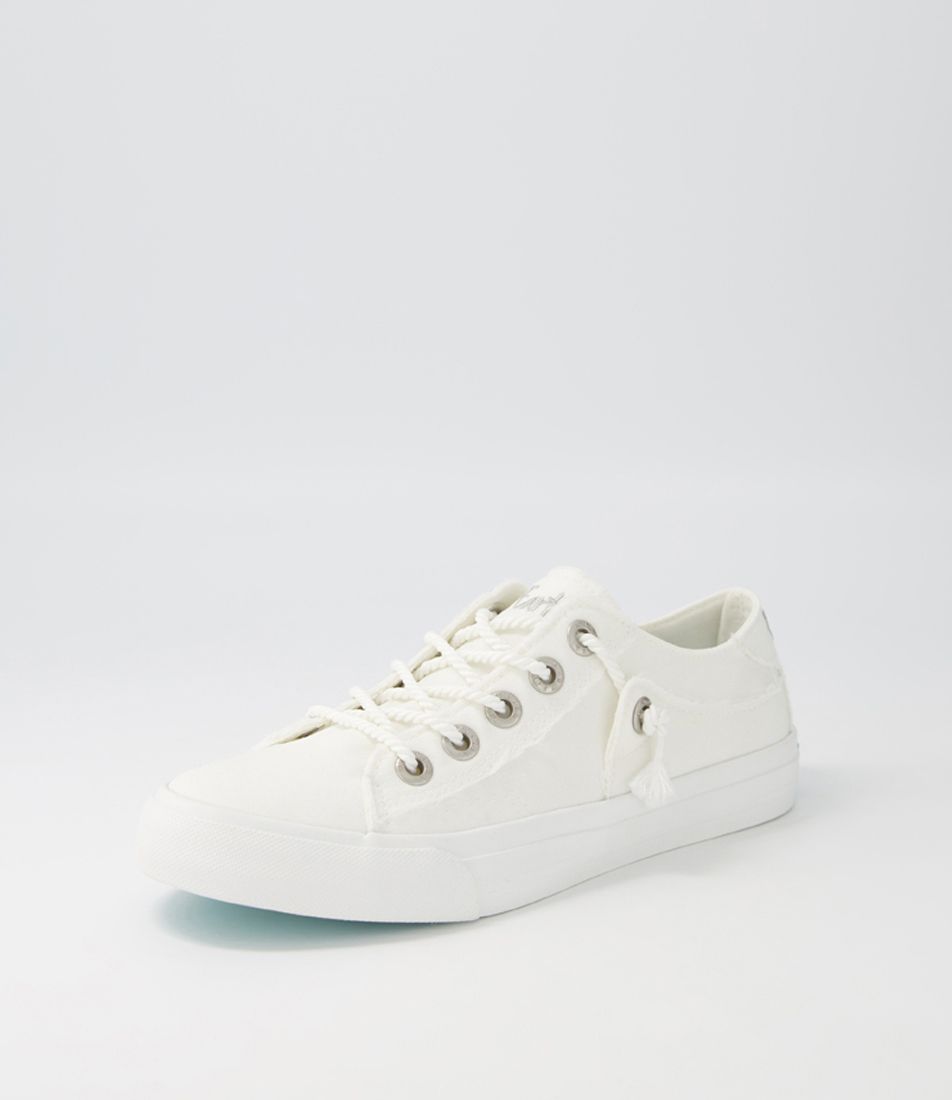 Martina4Earth White Canvas Sneakers