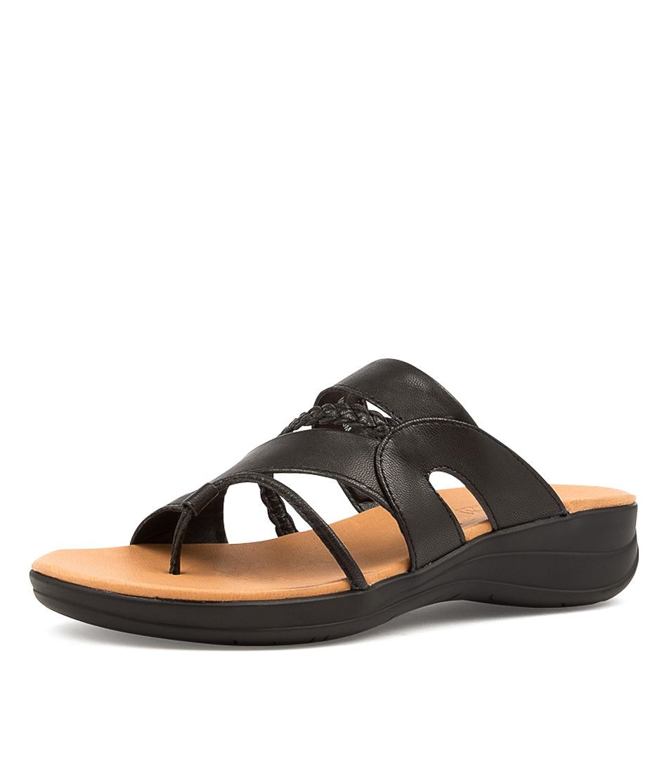 MIA SU BLACK BLACK SOLE LEATHER