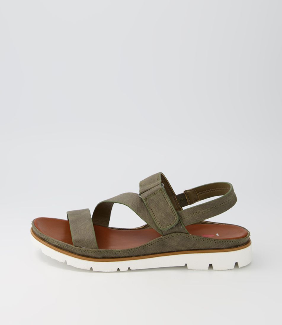 Akin Khaki Sandals