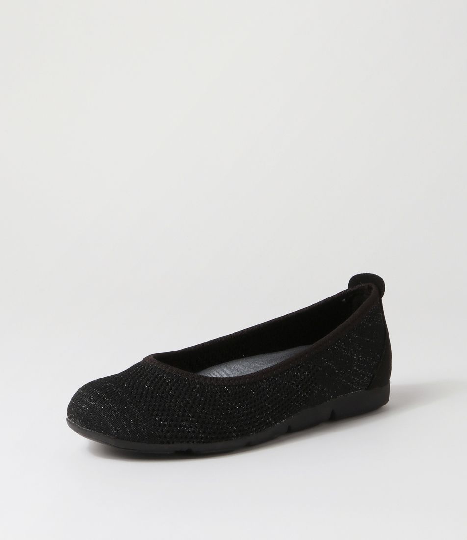 Sollie Black Mesh Sneakers