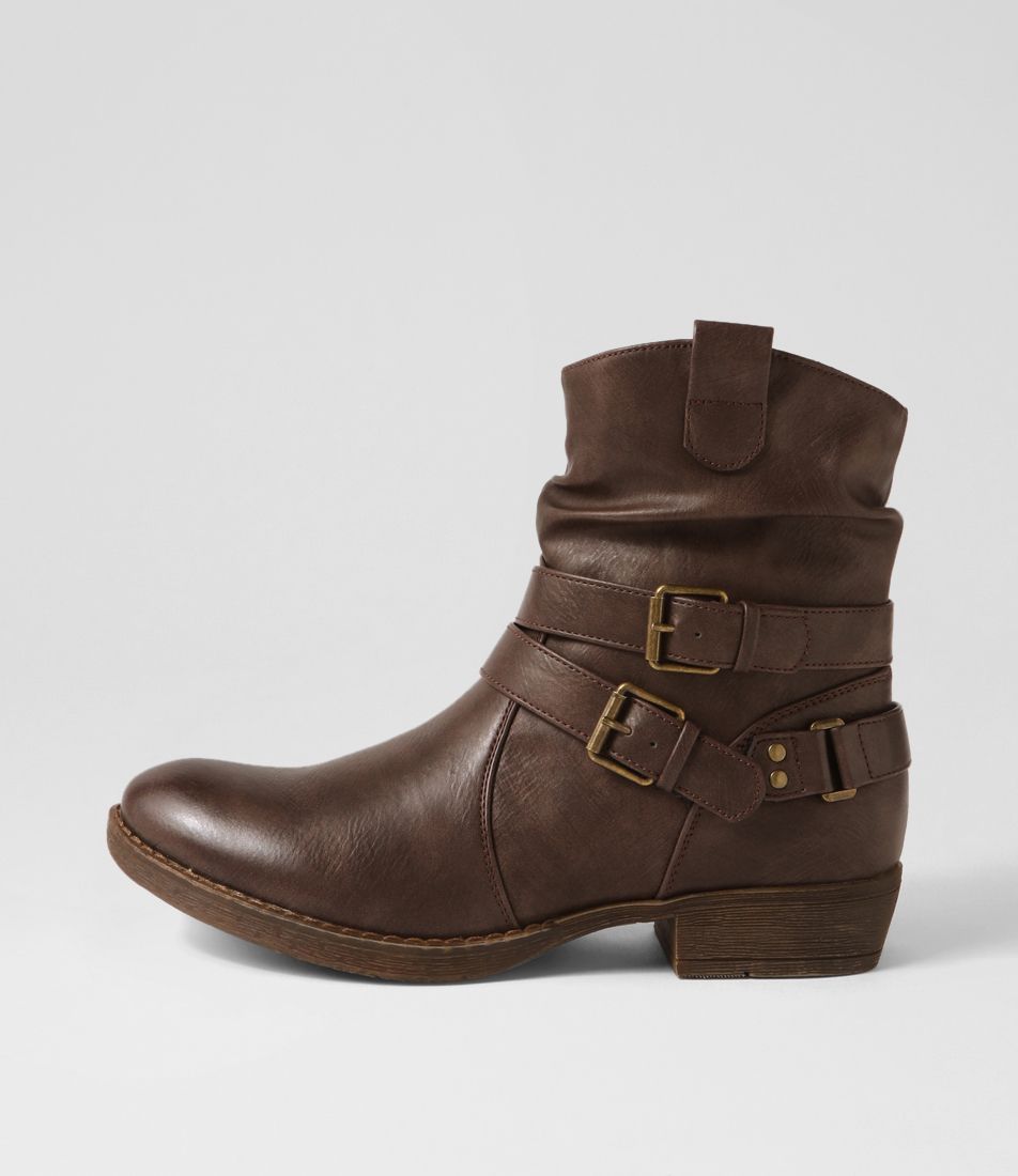 Noinsi Choc Ankle Boots