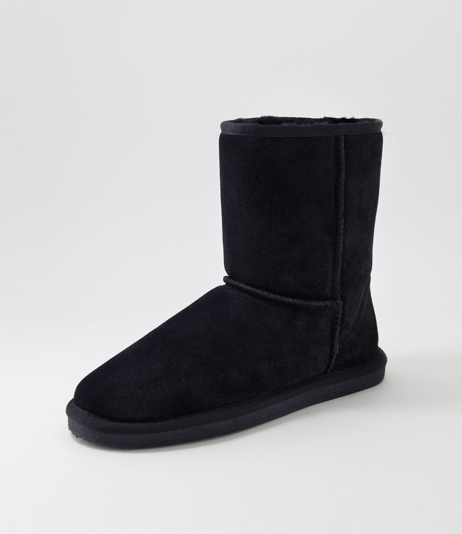 Odin Black Suede Ankle Boots