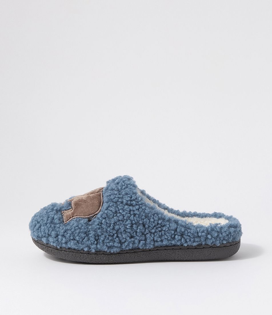 Lelly Denim Multi Slippers