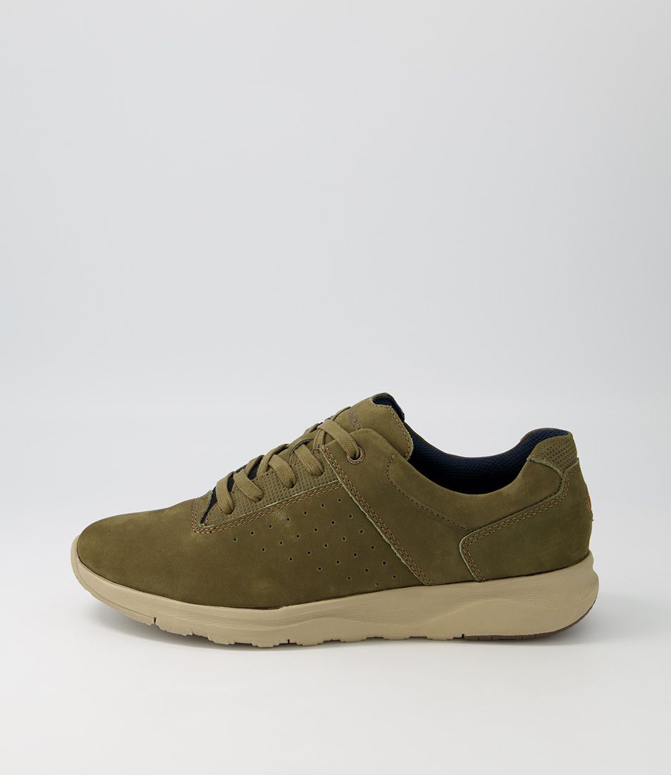 Mollard Khaki Nubuck Sneakers