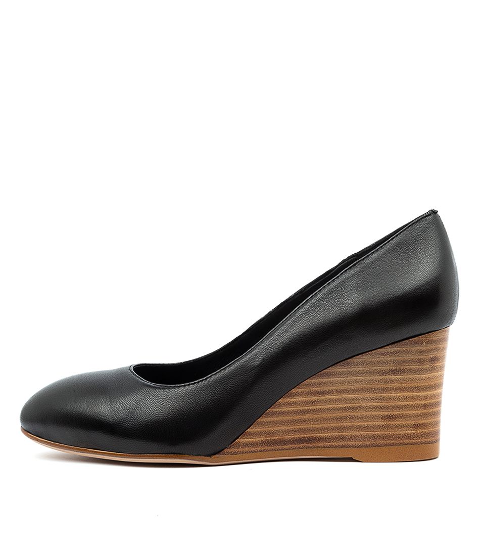 MELVINA BLK NATURAL HEEL