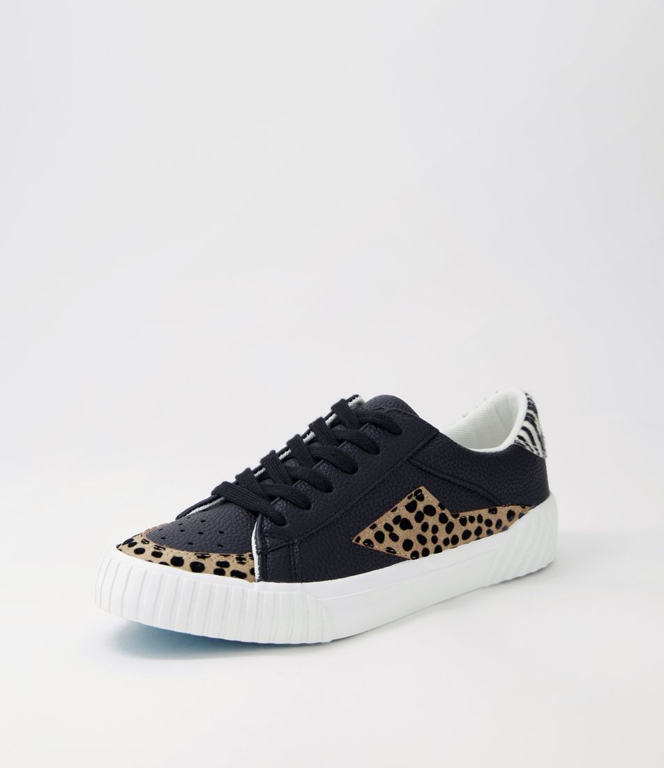 Willa Black Multi Mix Sneakers