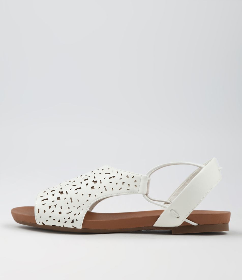 Syll White Sandals