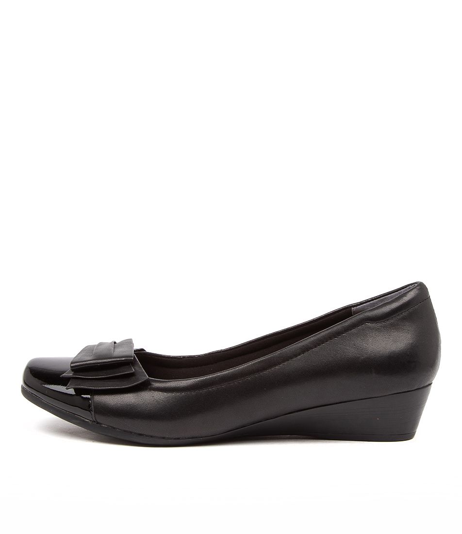 ROXXY SU BLACK BLACK PATENT LEATHER