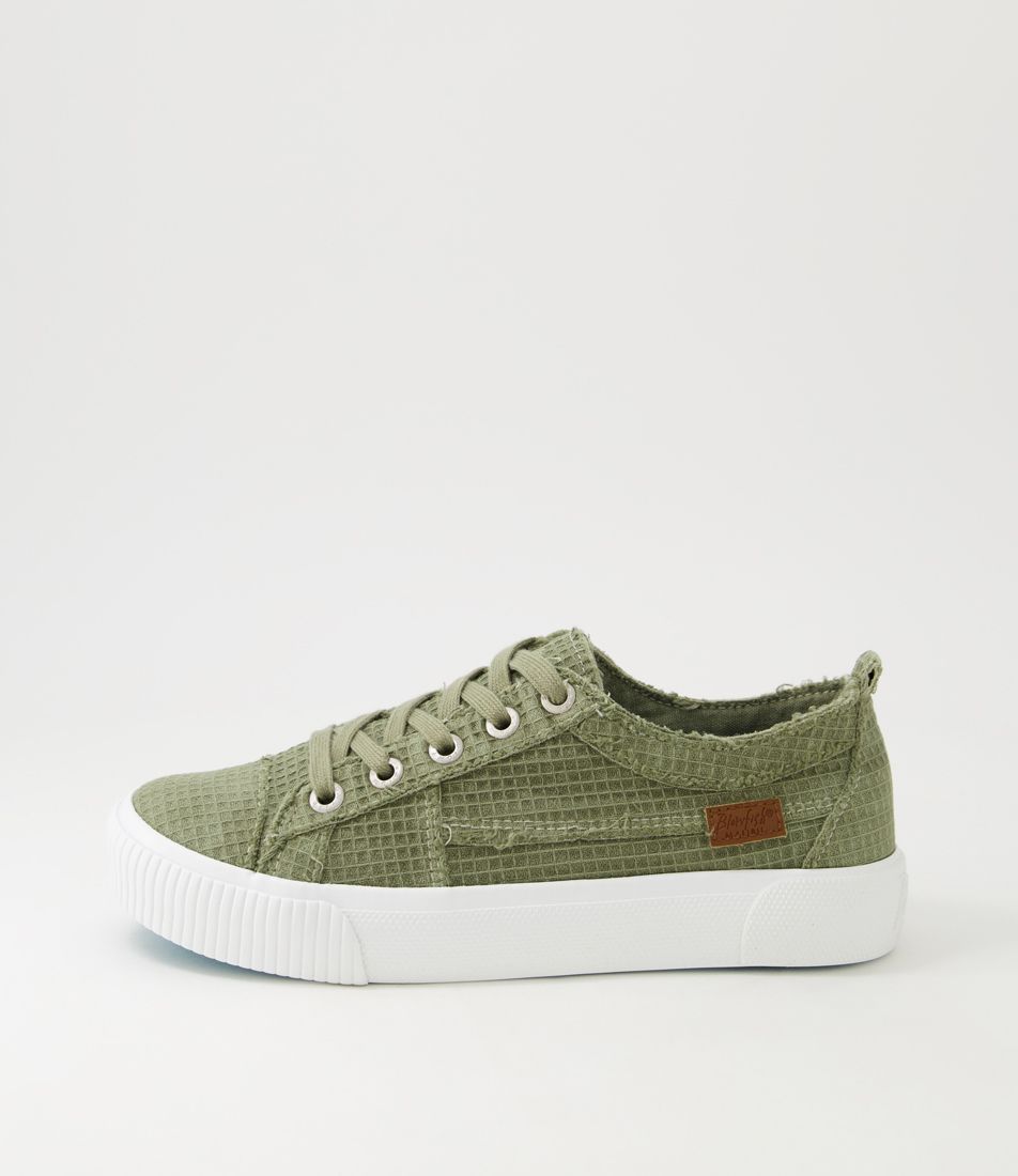Clay Khaki Canvas Sneakers