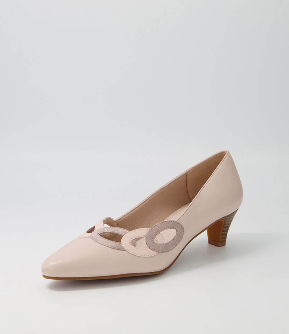 Loonie Blush Mix Heels