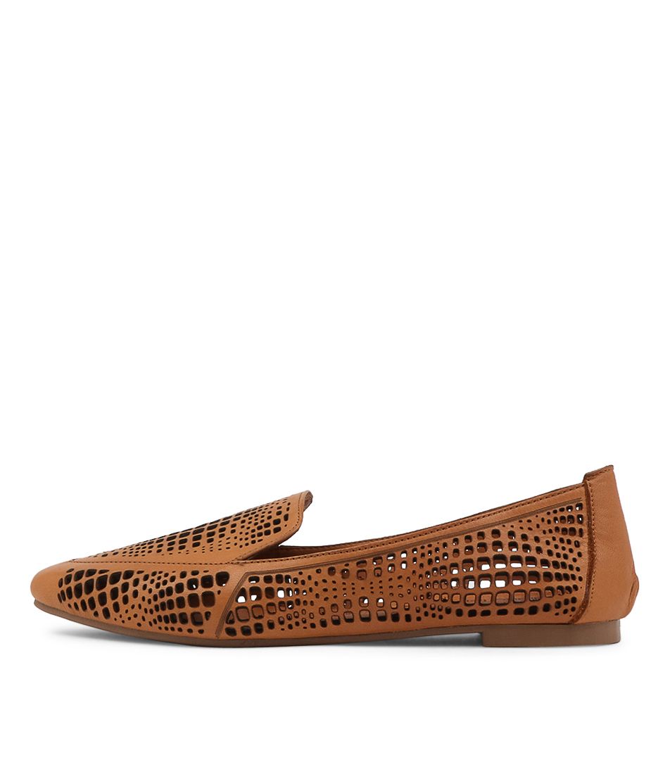 Patric Tan Leather Loafers