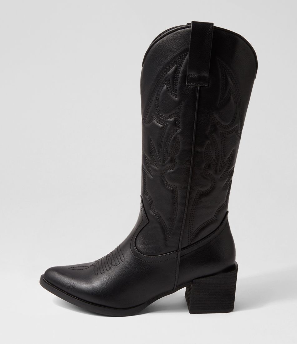 Ragon Black Calf Boots