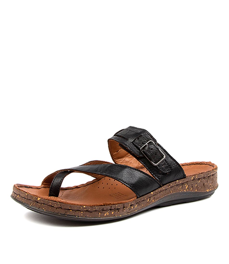 SUSTIN BLACK LEATHER