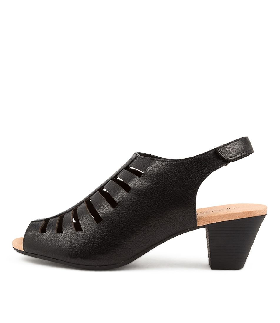 INESSA2 BLACK LEATHER