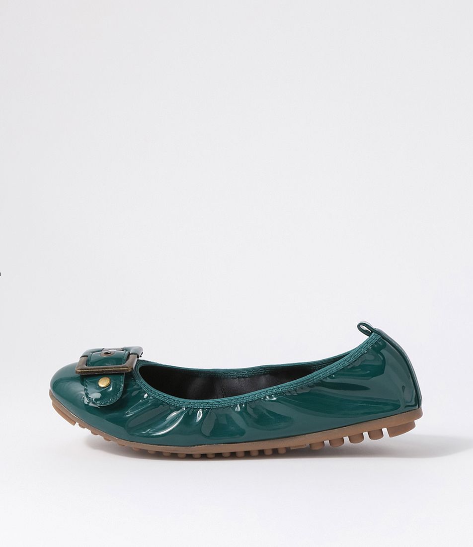 Cory Forest Patent Pu Ballet Flats