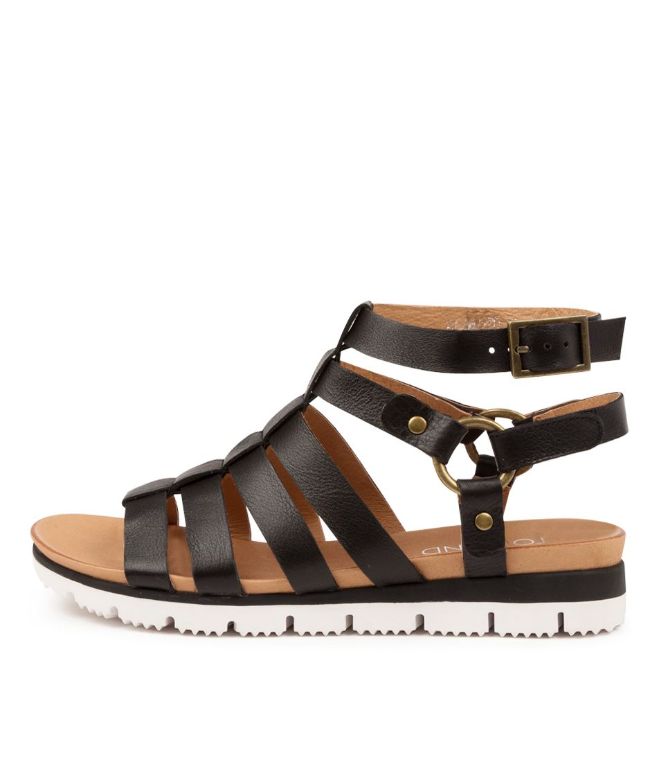 LAZAR TO BLACK WHITE SOLE LEATHER