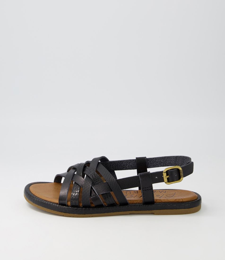 Reno Black Sandals