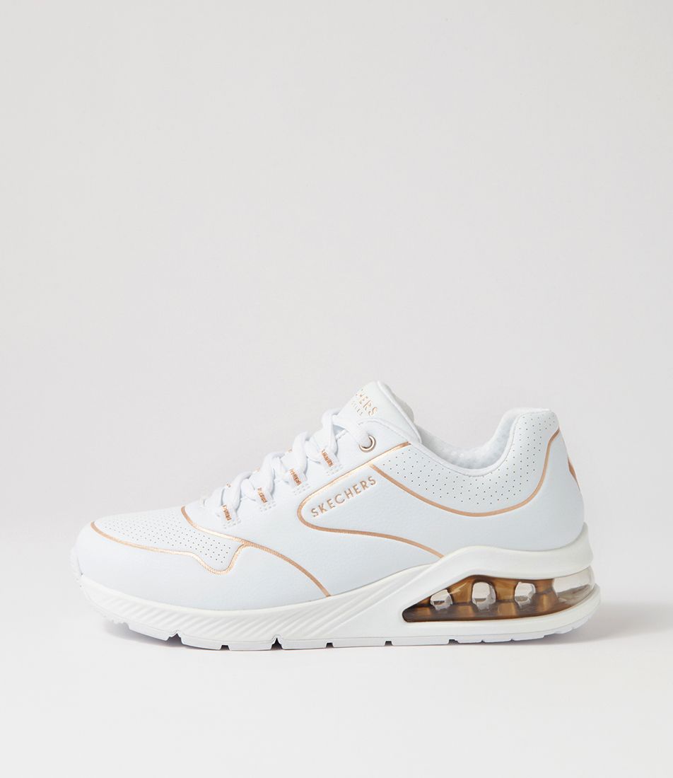 Uno 2 White Gold Sneakers