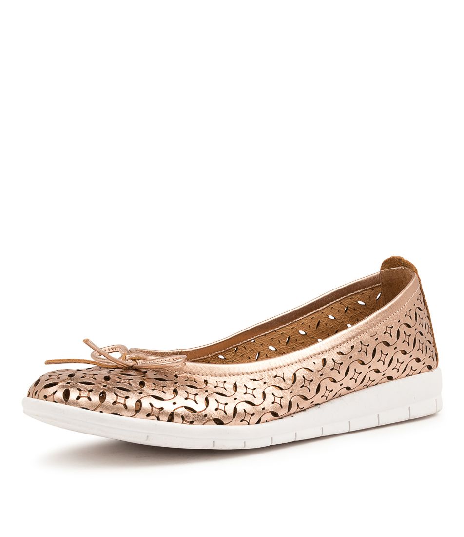 FONDAS ROSE GOLD LEATHER