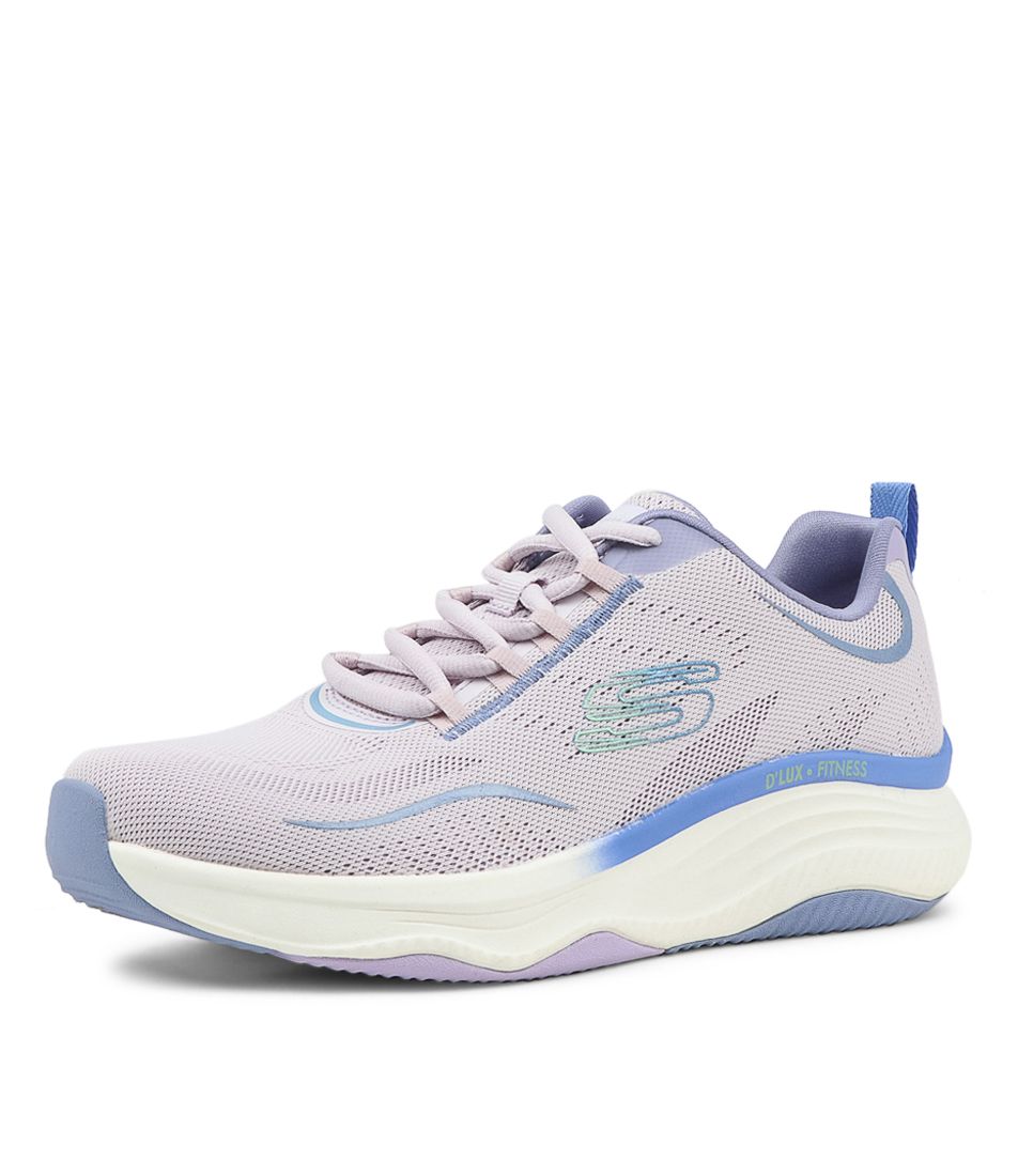 D'Lux Fitness Lavender Multi Mesh Sneakers