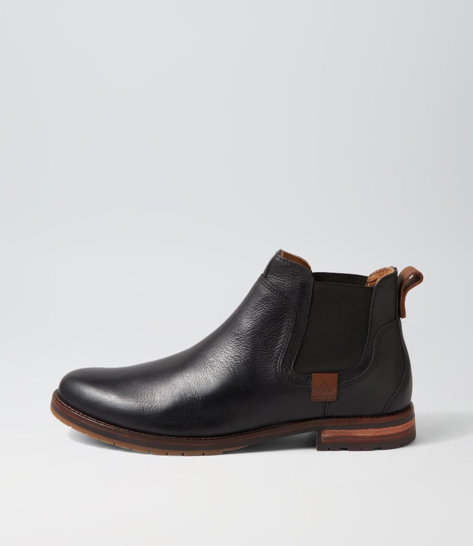 Brooklin 50 Preto Leather Chelsea Boots