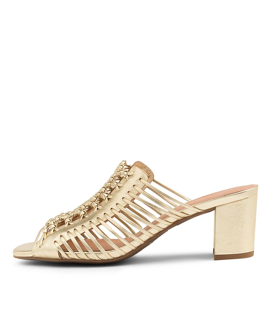 GNETTA PALE GOLD LEATHER