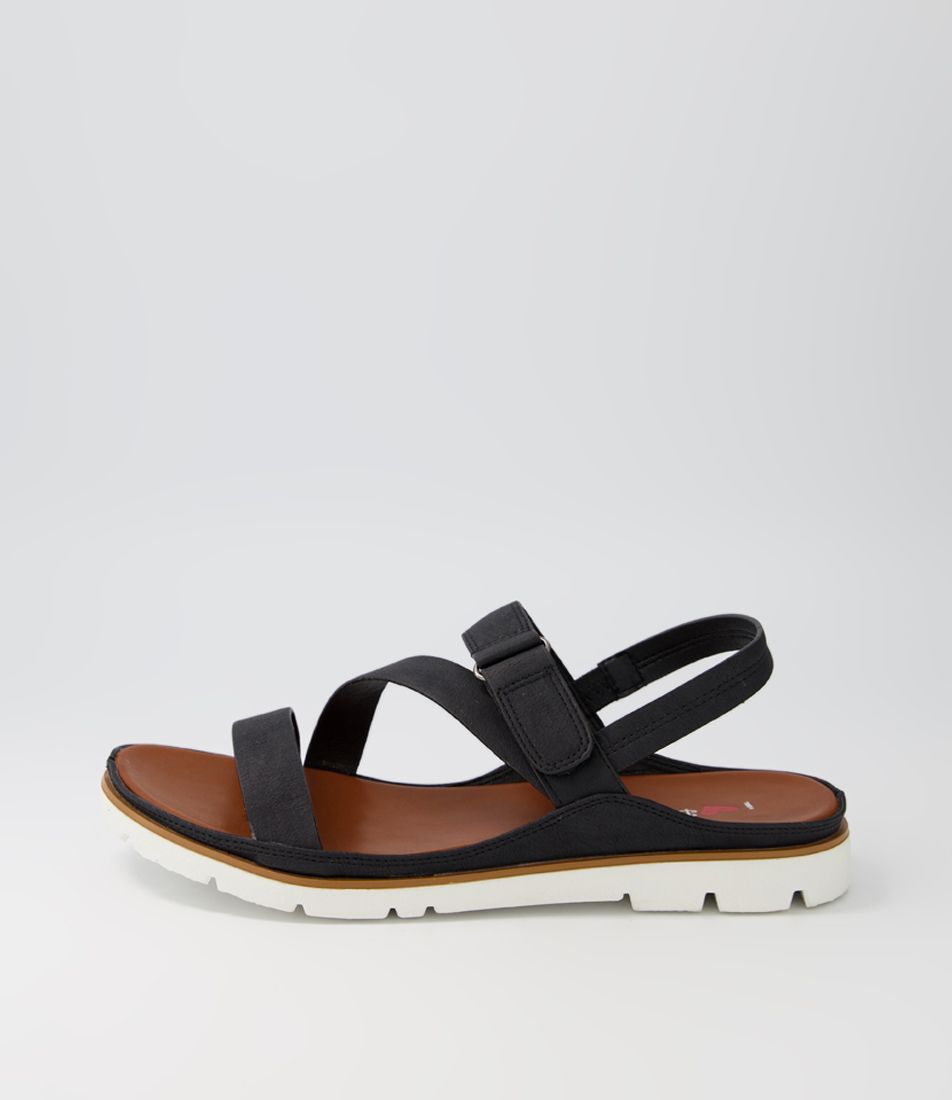 Akin Black Sandals