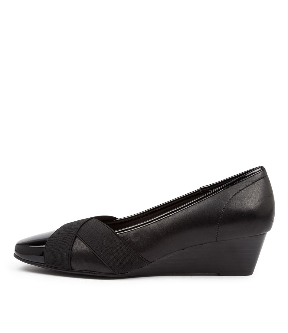 SANDFORD SU BLACK PATENT LEATHER