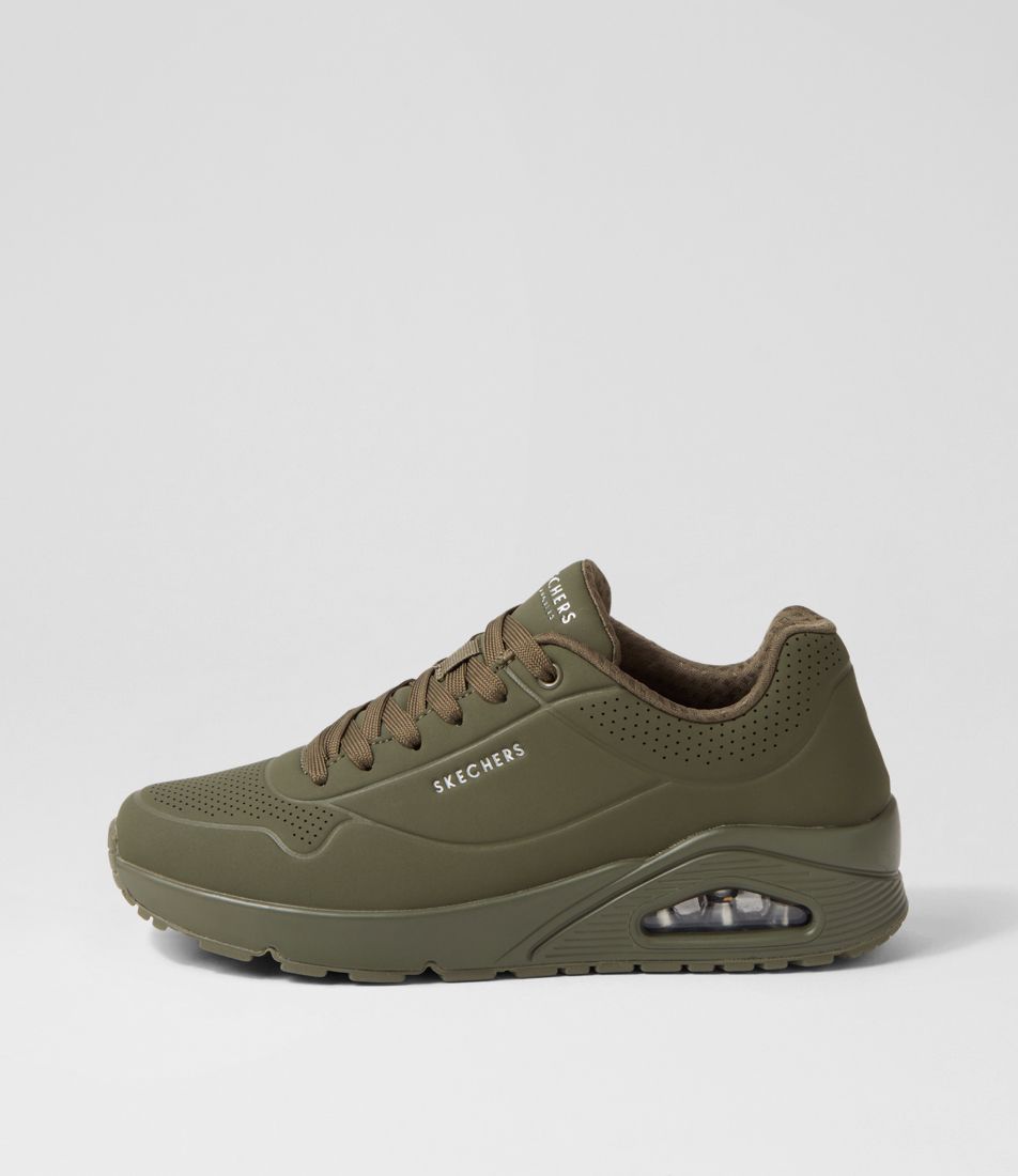 Uno  Stand On Air Dark Green Sneakers