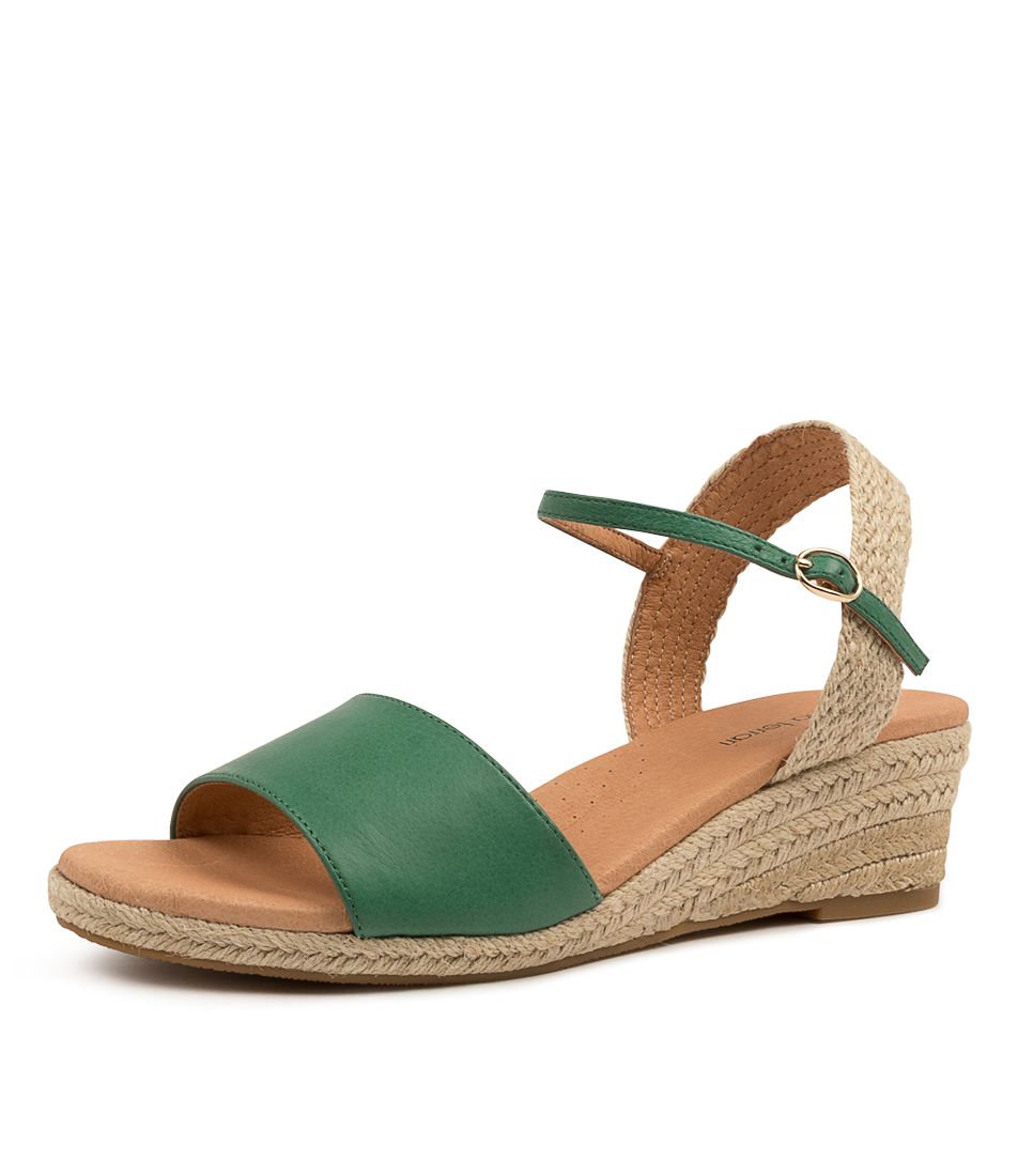 HARISSA EMERALD LEATHER