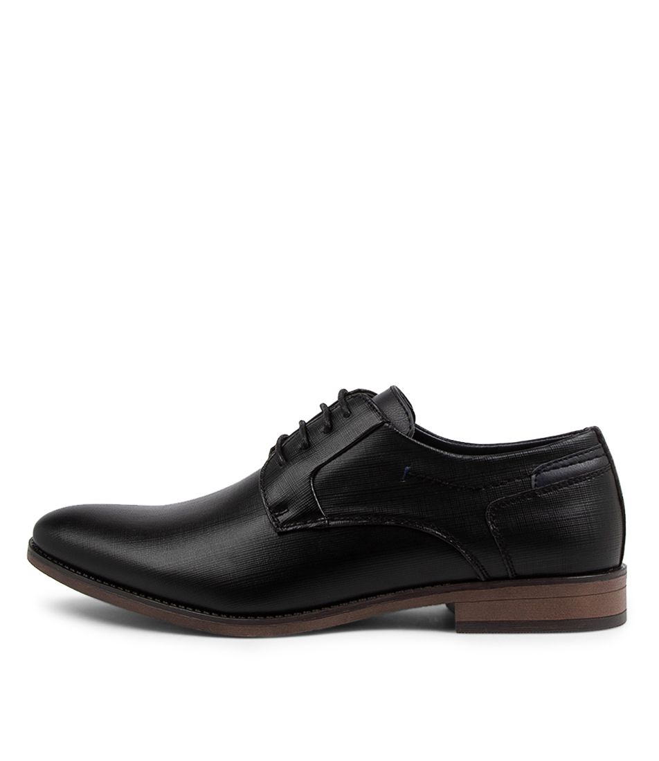 Walt Black Lace Up Shoes